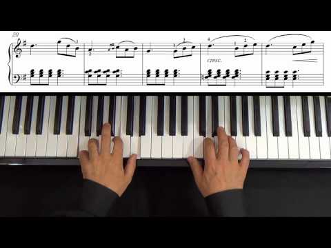 Burgmüller - La Pastorale - Op. 100, No. 3 - Curso de piano