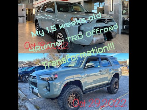 Installing 3" Suspension Lift kit in my 2023 Toyota 4Runner TRD Offroad!!!
