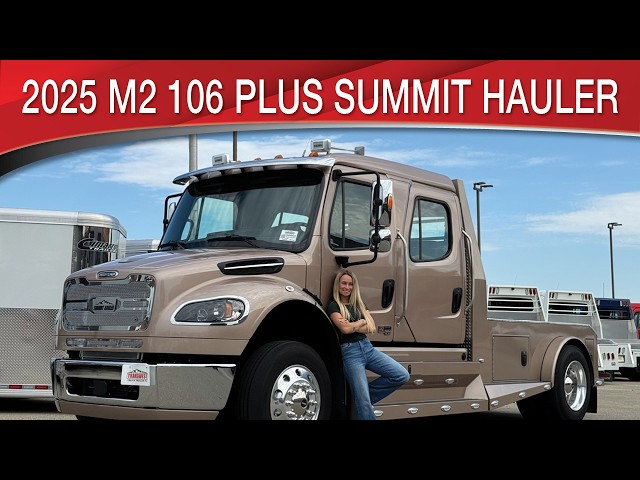 Preview image of 2025 Freightliner M2 106 Plus Model Summit Hauler | Luxury Medium Duty Truck youtube video
