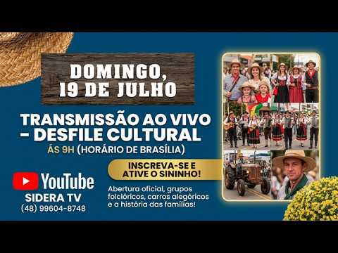 DESFILE FESTA DO COLONO SIDERÓPOLIS 2026