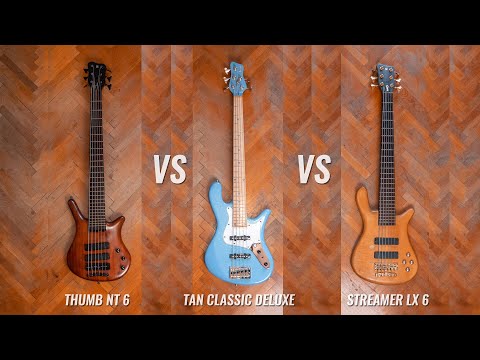 Warwick Thumb NT vs TAN Classic Deluxe vs Warwick Streamer LX  -  SLAP BASS