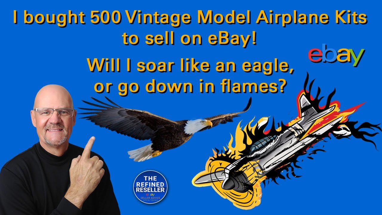 I Bought 500 Vintage Model Airplane Kits to Sell on eBay!