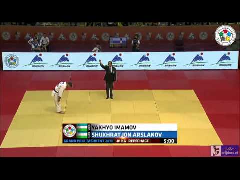 Judo 2013 Grand Prix Tashkent: Imamov (UZB) - Arslanov (UZB) [-81kg] rep