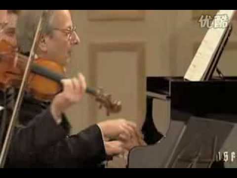 Mozart Piano Quartet KV 493: 3rd mov. Allegretto, Previn, Küchl..