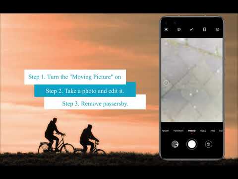 Golden Snap, Remove Passersby and Super Slow Motion. New features are coming on Huawei P40 pro.