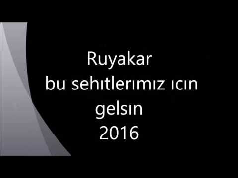 Ruyakar 58  şehitlerimizin  için gelsin