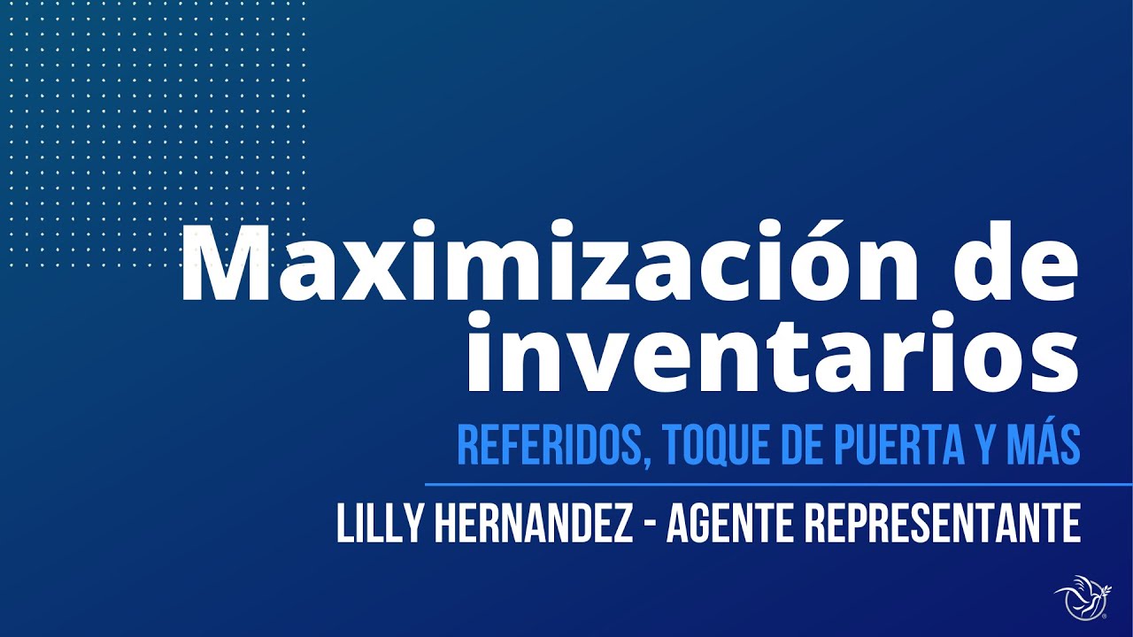 Maximización de Inventario