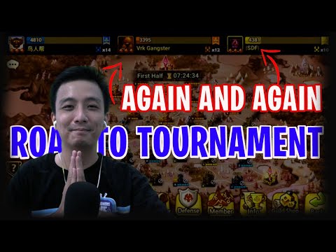 ROAD TO SIEGE TOURNAMENT VS VRK AND SDF (AGAIN AND AGAIN AND AGAIN)