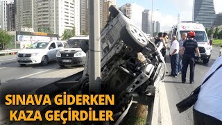 esenyurt'ta trafik kazası! takla atan araçtan burnu bile kanamadan çıktı esenyurt'ta trafik kazası! takla atan araçtan burnu bile kanamadan çıktı