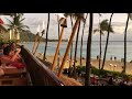 Sunset From Hula Grill Waikiki Beach Diamond Head