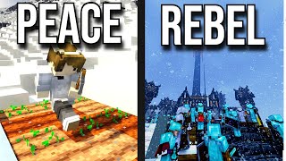 I SURVIVED ish&#39;s &quot;1000 Players Build MASSIVE Civilization in Minecraft&quot; Experiment