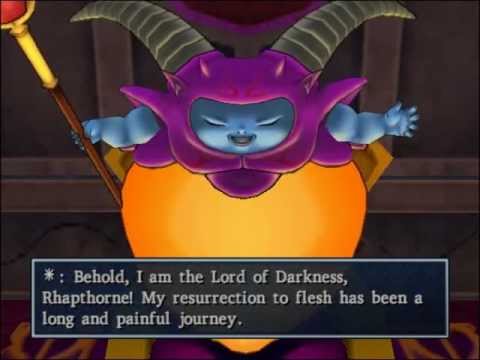 199 Dragon Quest 8 Cutscene - Finding Rhapthorne in Black Citadel