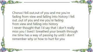 Brie Larson - Falling into History Lyrics