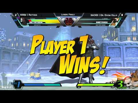(PNWFGC January 2014) Rattana vs Dr. Doom Kills - UMVC3 Losers Finals