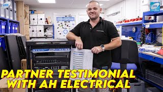 AOS PARTNER TESTIMONIAL with AH Electrical