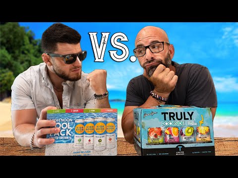 HIGH NOON VS. TRULY | Who Has the Best Summer Seltzer Pack?