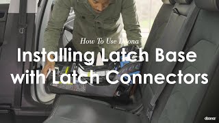 How to install the LATCH base with LATCH base connectors | Doona + Car Seat & Stroller