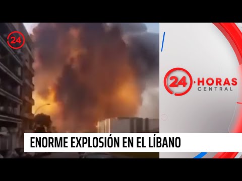 Explosión en una fábrica de fuegos artificiales en el Líbano generó onda expansiva de 10 KM