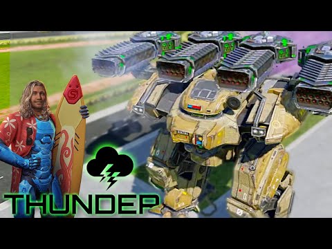 Thunder Behemoth Goes Nuclear... FASTER Fire Rate With Shot Grouping SLAYS Titans | War Robots