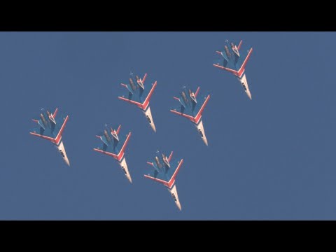 Russian Knights at the Dubai Airshow 2025