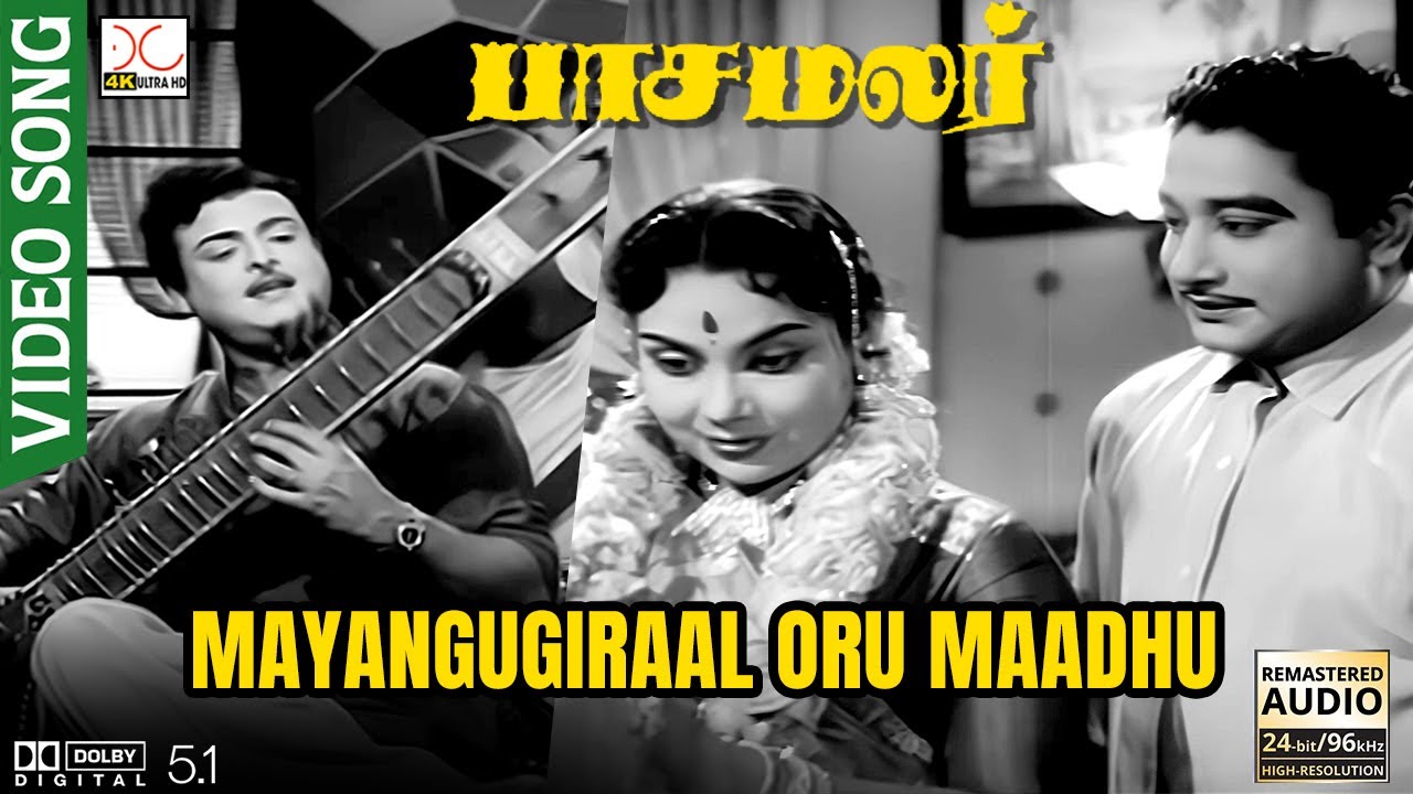 Mayangugiraal Oru Maadhu Song Lyrics | Pasamalar | P. Susheela