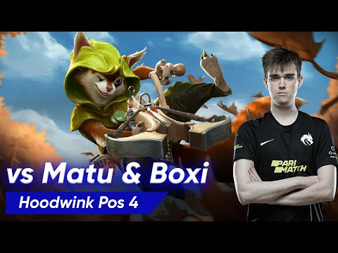 Team Spirit Miposhka Hoodwink Pos 4 | Dota 2 Pro Supports