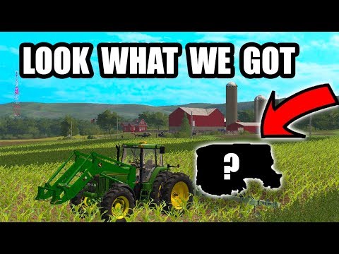 GOT TO NEW TO PIECES OF EQUIPMENT TODAY Farming Simulator 2017 EP # 6