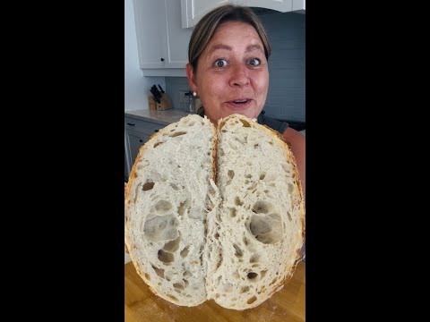 Sauerteigbrot ohne Schuppen am selben Tag