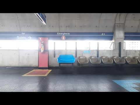 Metrô SP Trecho da Frota E07 Entre As Estações Parada inglesa até Tucuruvi Linha 1 Azul