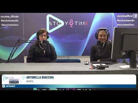 STORYTIME - Interview with Antonella QUACCHIA  - Contemporary Artist  (Italian)    Nov 2023 video thumbnail