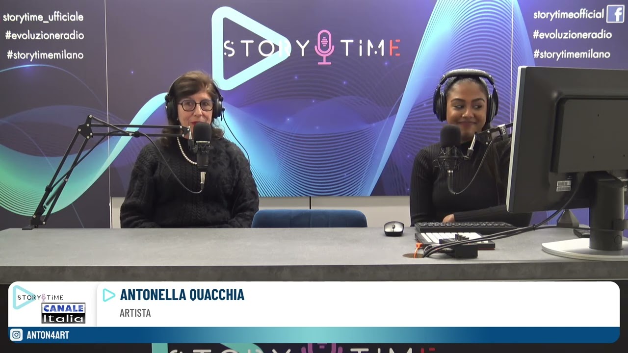 STORYTIME - Interview with Antonella QUACCHIA  - Contemporary Artist  (Italian)    Nov 2023
