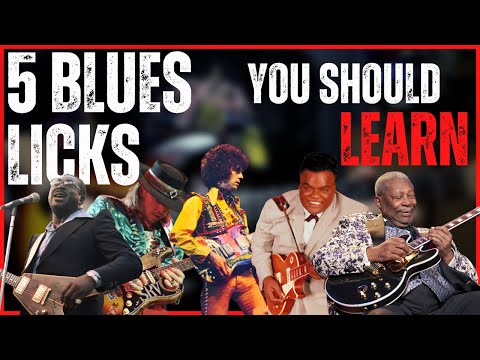 5 Classic Blues Licks You Can Learn Now