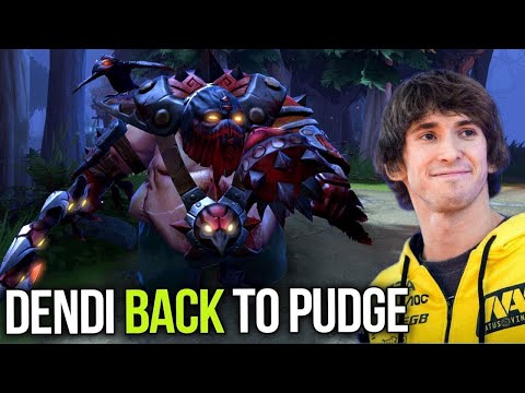 Dendi is back with Pudge   Insane Hooks