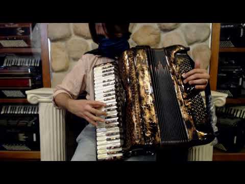 BELTEURIVMAC - Antique Copper Beltuna Euro IV Special Piano Accordion LMMM 41 120 $6999