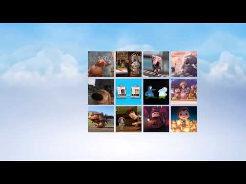 Pixar Short Films  Blu Ray Menu