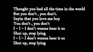Keke Palmer-Shut up Stop lyin (With Lyrics on screen and in description)