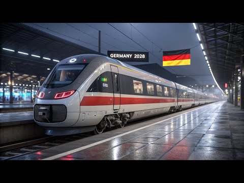 2028 🚄 Deutschlands Schnellster Zug der Zukunft | Revolution der Bahn Enthüllt 🇩🇪