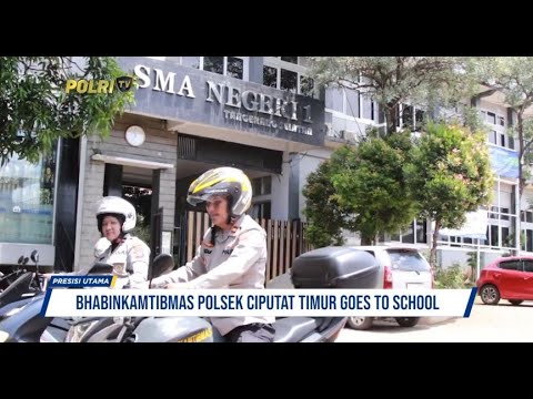 BHABINKAMTIBMAS POLSEK CIPUTAT TIMUR GOES TO SCHOOL