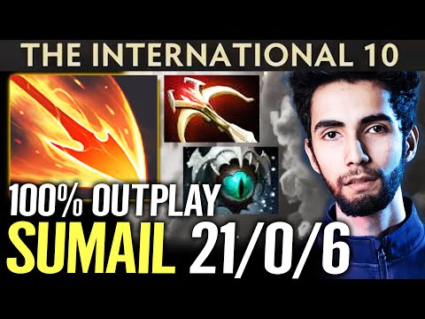 🔥 TI10 SUMAIL Clinkz Carry is Real 100% Outplay with KDA 21/0/6 — OG vs Alliance Dota 2 Pro