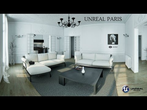 UNREAL PARIS 1.3 Virtual tour - Unreal Engine 4 - Oculus Rift DK2
