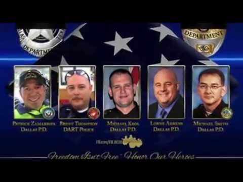 Dallas Police Dept. Tribute