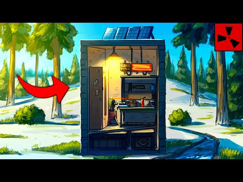 I Built the most efficient base in hardcore Rust...