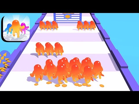 JELLY CLASH 3D 💣💪 NEW GAME UPDATE LEVEL 3 / Mobile Gameplay Tutorial (Android, iOS) #Shorts