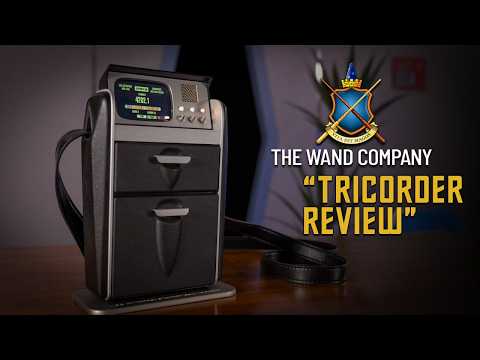 Star Trek TOS Tricorder Replica Review | The Wand Company Unboxing & Demo
