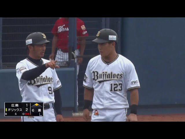 【ファーム】バファローズ・稲富 貴重な勝ち越しタイムリーヒット!! 2019/6/2 B-C(ファーム)