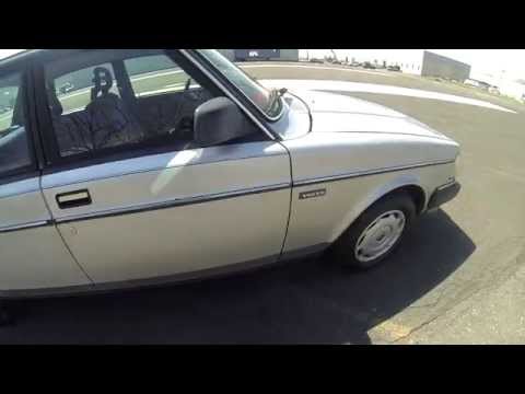 Review for  1988 Volvo 240 DL 4 door sedan walk around