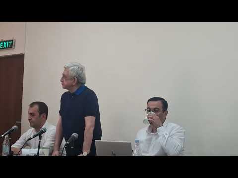 Կինս մահացած է. Ինչ հայտնեց Սերժ Սարգսյանը դատարանին