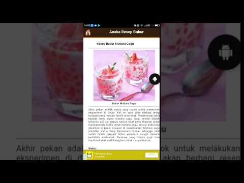 Resep Bubur Video