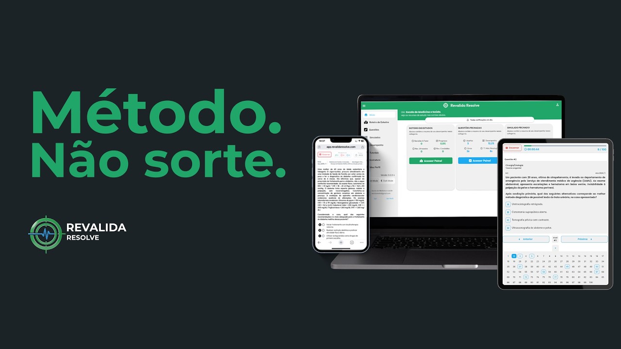 Assista à demonstração do Revalida Resolve