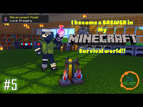 Unbelievable Minecraft Transformation - I Become a Brewer! 😮